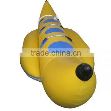 3 persons inflatable banana boat for export for sales in Rowing boats pvc material