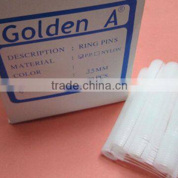 tag fastener /golden a /plastic tag pin