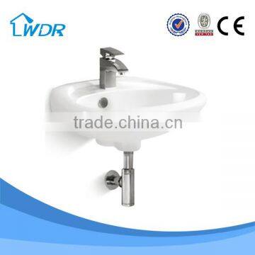 Wall-hung new design ceramic bathroom face basin W7607