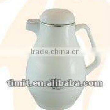 0.5L Plastic Vacuum FLask with Flower (V-H7605)