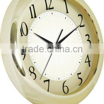 Plastic Decorative wall Clock, Quartz Wall Clock