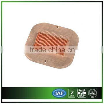 copper Skiving fin heat sink for medical devices