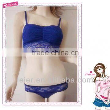 Fashion Bandeau Bra W/ Thong Set