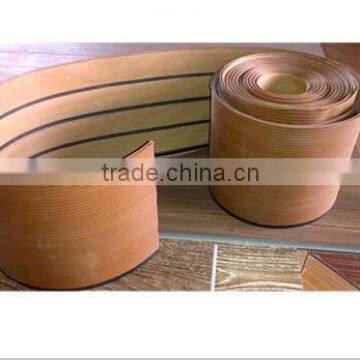 boat pvc foam decking/ship soft flooring/plastic soft decking