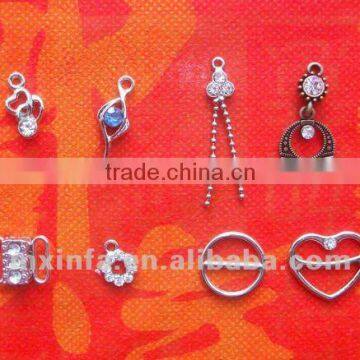 Bra metal accessories/charms