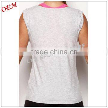 Ladies GYM Yoga Singlet Multi Tank Top Tee photo-5