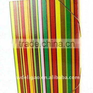 Rainbow Colors Artwork Color Art Paper Desktop File Box for Office Stationery Cardboard A4 or FC Size