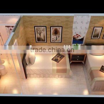 luxury prefabricated steel structure container home