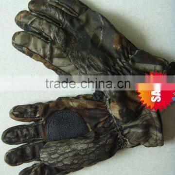 2010 new style waterproof camouflage hunting gloves