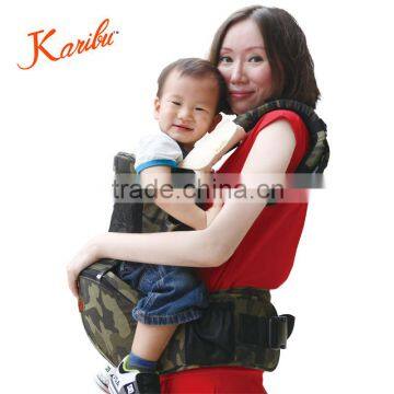 PM3350 2016 new design wholesale eco friendly safty cotton baby carrier hip seat