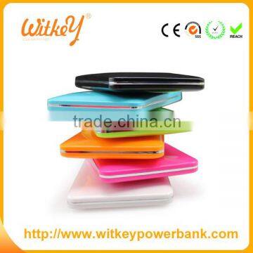 Colorful Ultra Thin Small USB Charger Mobile Phone Power Bank photo-2