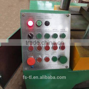 Automatic motor power fin press line for clay making machine