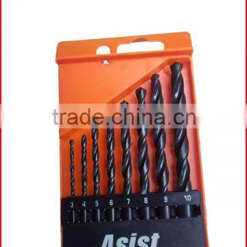 8pc HSS twist shank drill