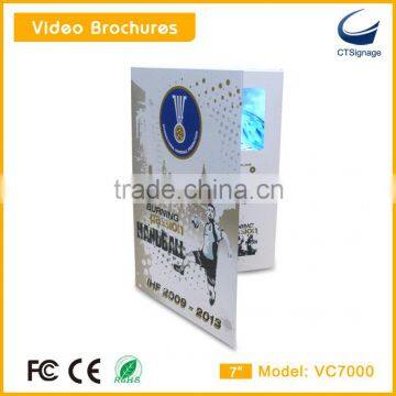 Video Brochure 7 Inch With Customization Design for Promotion photo-2