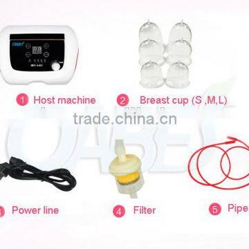 Sunmas Electrode Hot Breast Sucking and Massage Breast Enlargement Breast Massager Machine