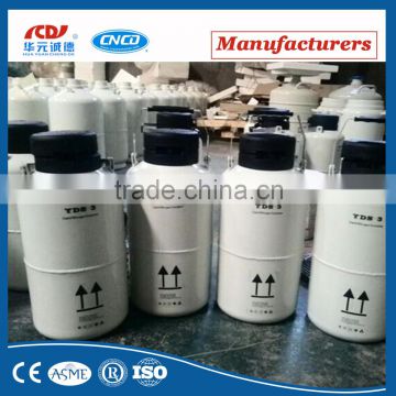 YDS-6 Aluminum Alloy bulk liquid nitrogen storage dewar