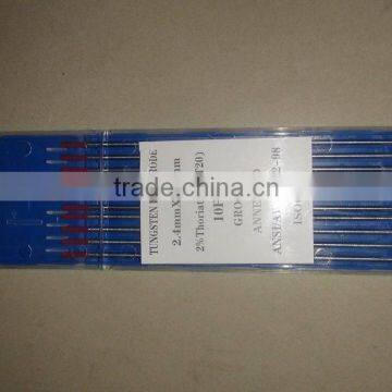 Tungsten electrode