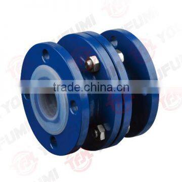 PTFE PFA Lined vertical lift check valve manufacturer