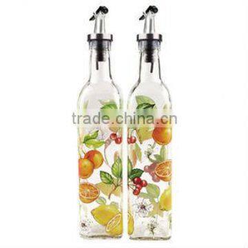 2013 Exquisite New Design Glass Oil Cruet