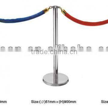 stainless steel stanchion with rope