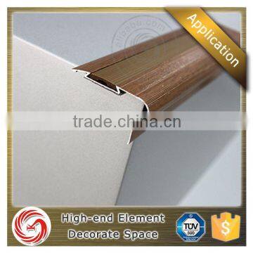 Attractive design aluminum stair edging non slip aluminium stair nosing