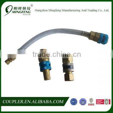 Low voltage quick automotive brass fittings