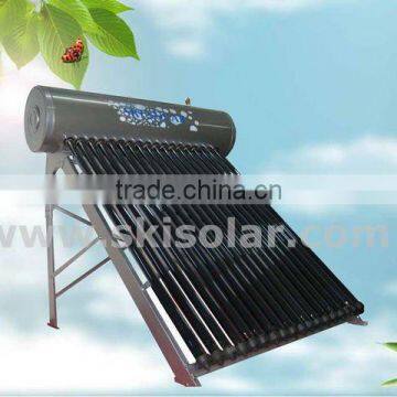 solar heat panel: Integrated & Pressurized solar water heater with Porcelain Enamel inner tank