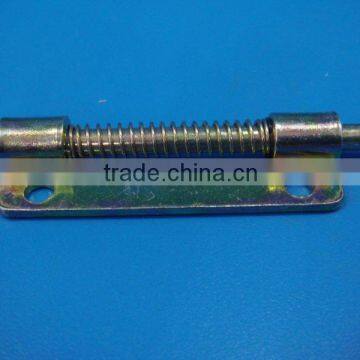 Hvac sheet metal spring damper latch