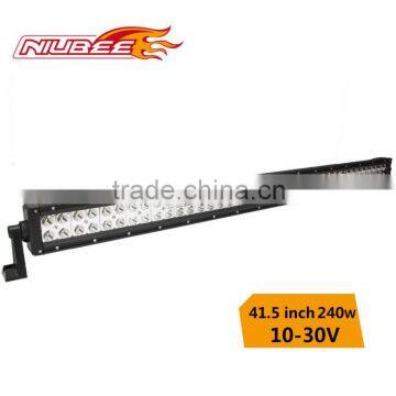 240w led driving light bar round 42 inch for off road