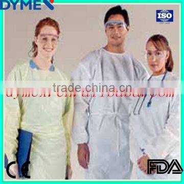 PP+PE Disposable Water-proof Isolation Gown