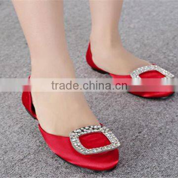 Professional Latest Design Lady Flat Shoes Ladies Leather Soles Flat Shoes With CE Certificate XT-DA0931 photo-4