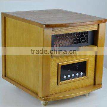 wooden yaritza infrared portable heater