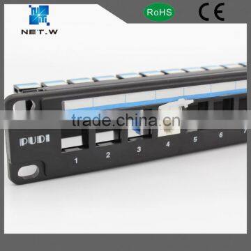 4 Kind Of 24 Port Color Cat6 Patch Panel Unshielded