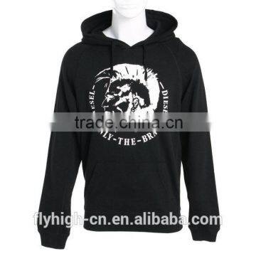 Men's fashion design cotton with polyester hoodies