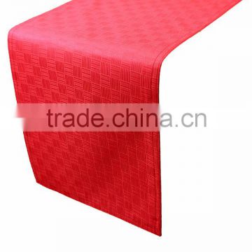 Wholesale Polyester Fashion Jacquard Design Christmas Table Runner