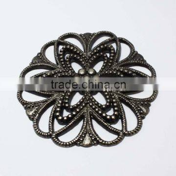 Personalized Quality Golden Long Horn Bull Western Belt Buckle photo-5