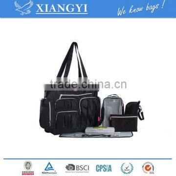 High Capacity 8 Pieces Diaper Tote Bag Set