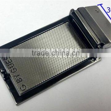 Custom Brand Name Buckle Plate Metal Belt Buckle photo-6