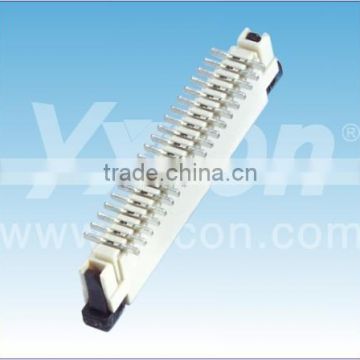 1.0mm pitch 4 to 64 pin FPC smt connector