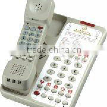 Wireless Hotel phone with 52 incoming call memories PY-8001+10