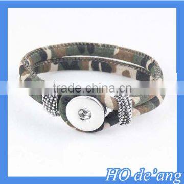 Hogift Newest Easy Button Bracelet 18mm Snap Button Bracelet photo-2