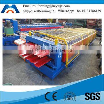 CE Equipment Galvanized Steel Roofing R Panel Iron Sheet Roll Forming Machine Made in China