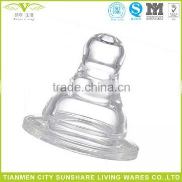 Standard Neck Medical Grade LSR Baby Feeding Bottle Nipple