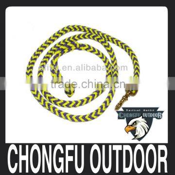 New weaving method paracord pet dog leash and collar nanjing chongfu