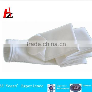 Nonwoven polyester needle felt dust bag