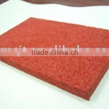 Shockproof Red Color Open Cell EPDM Rubber Sheet