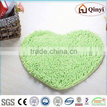 NEW Homestyle Lovely wholesale chenille bedroom floor mats / Chenille mat-QINYI