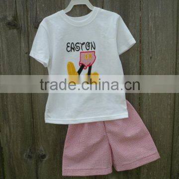 hot sale european style round neck short sleeve kids cartoon t-shirt