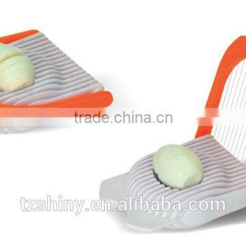 2016 Food Grade Plastic Mushroom Slicer Boiled Egg Slicer with String Easy Use Egg tools