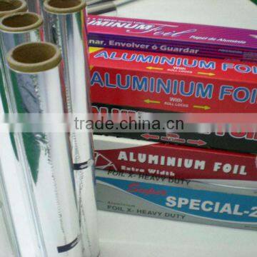 Factory direct household aluminum foil of high quality for food packing like turkey